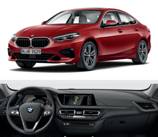 BMW 2 series features in india 
