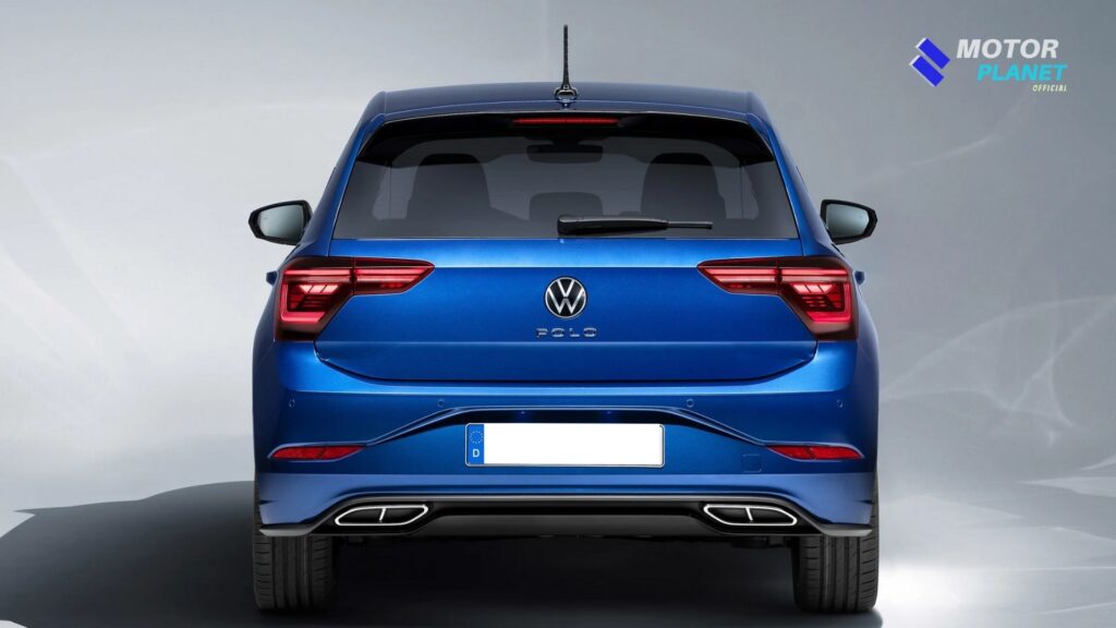 2021 Volkswagen polo rear