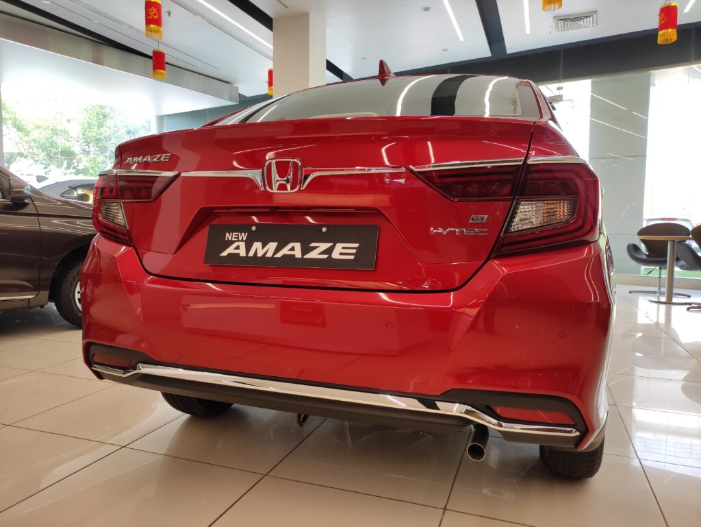 Honda Amaze 2021 facelift: exterior updates