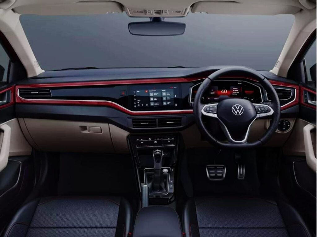 2022 Volkswagen virtus interior and features