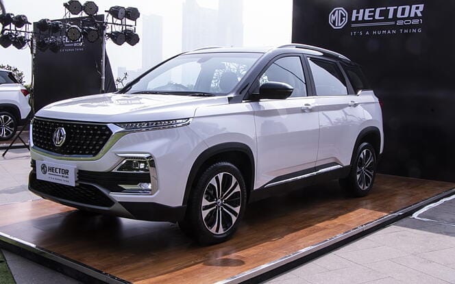 mg hector facelift 2022 price