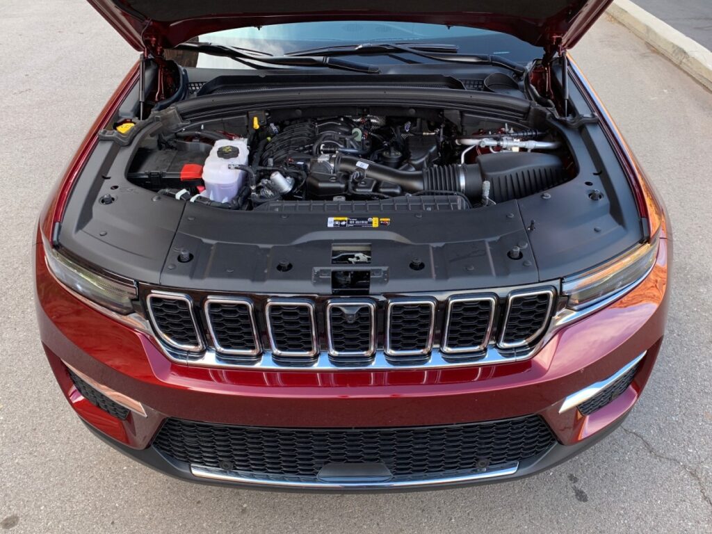 jeep grand cherokee 2022 engine specifications