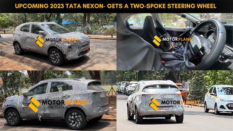 Tata Nexon facelift 2023 images